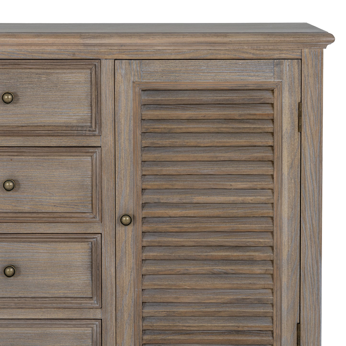 Delphine Collection 2 Door 4 Drawer Large Dresser Base - image 5