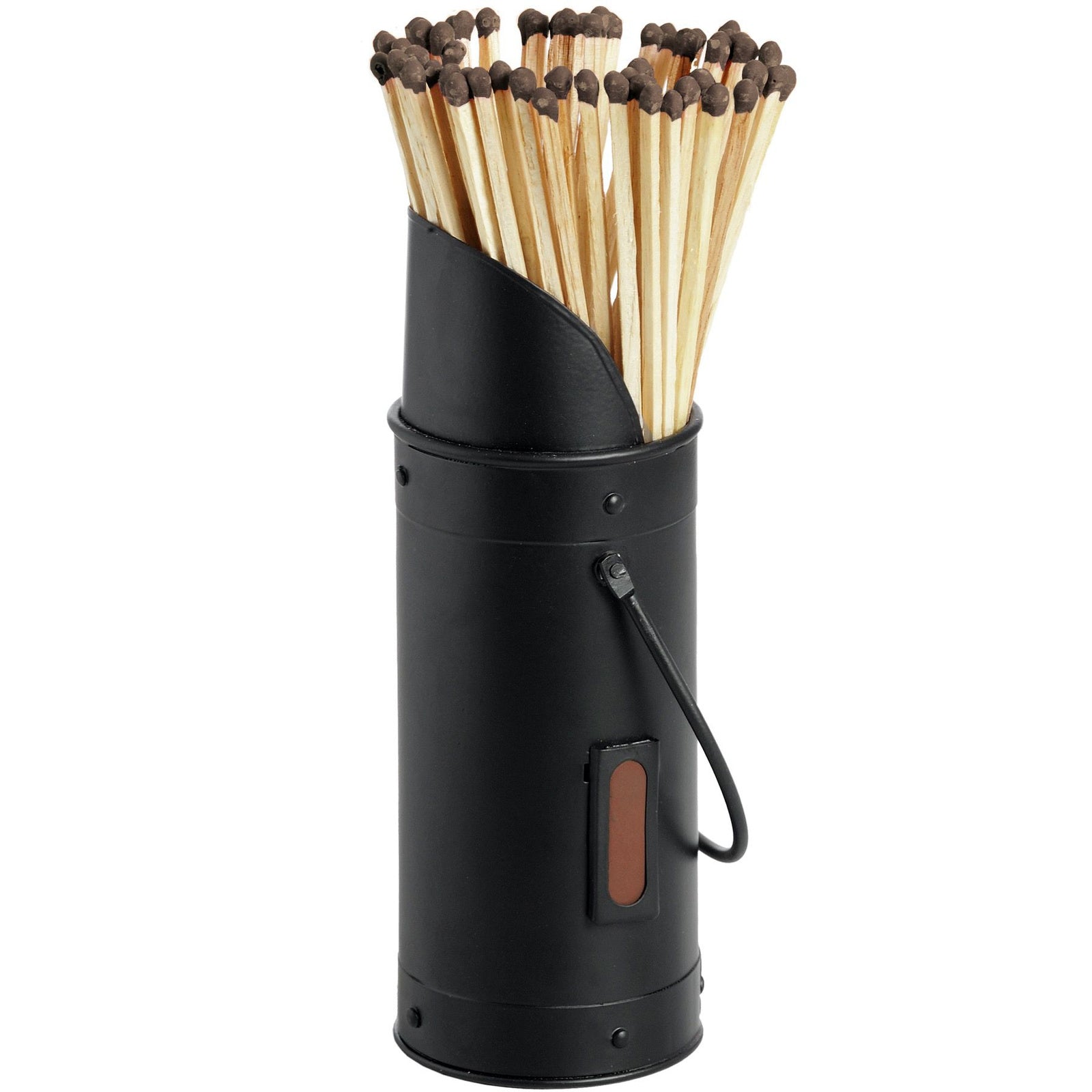 Black Matchstick Holder with 60 Matches - image 2