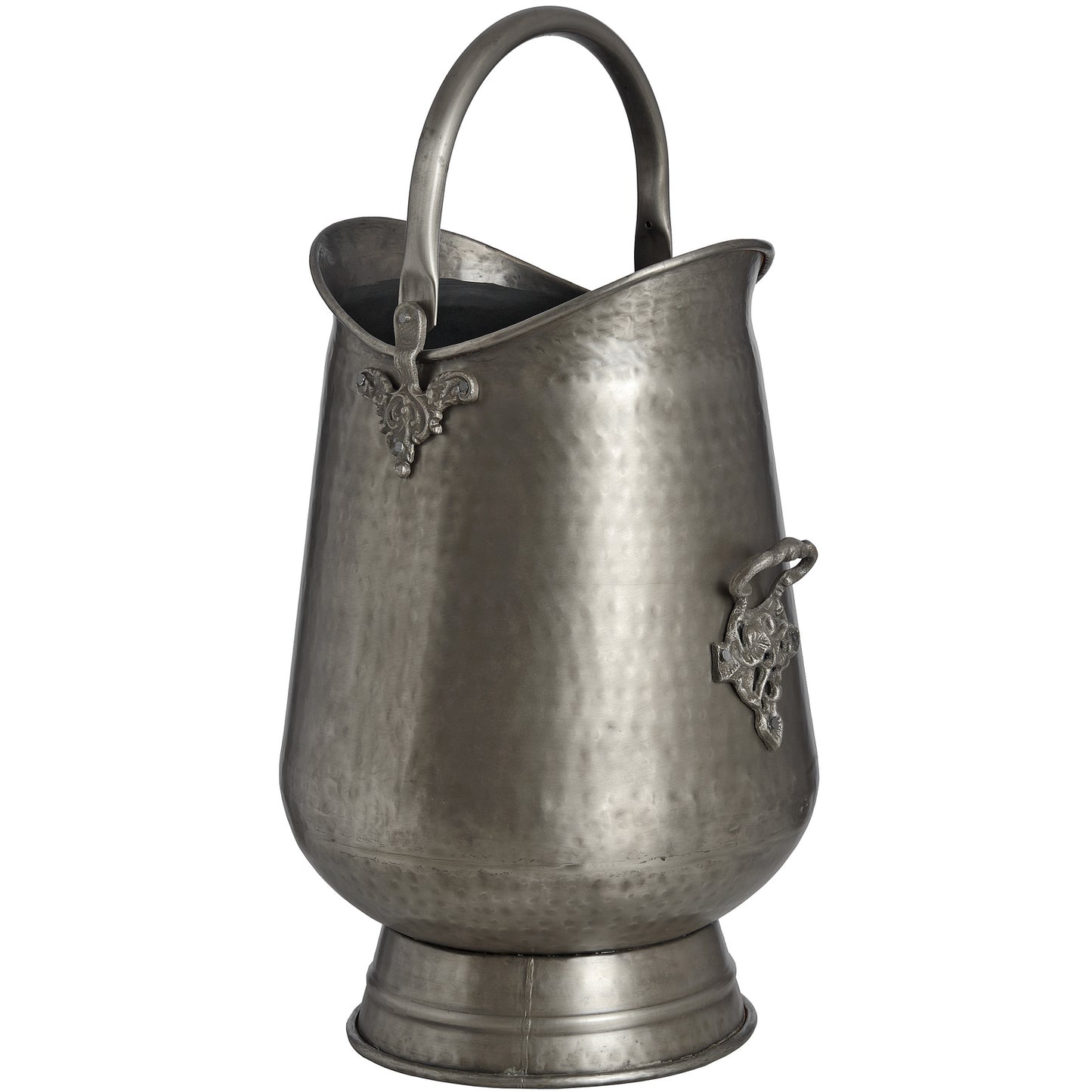 Antique Pewter Coal Bucket - image 2