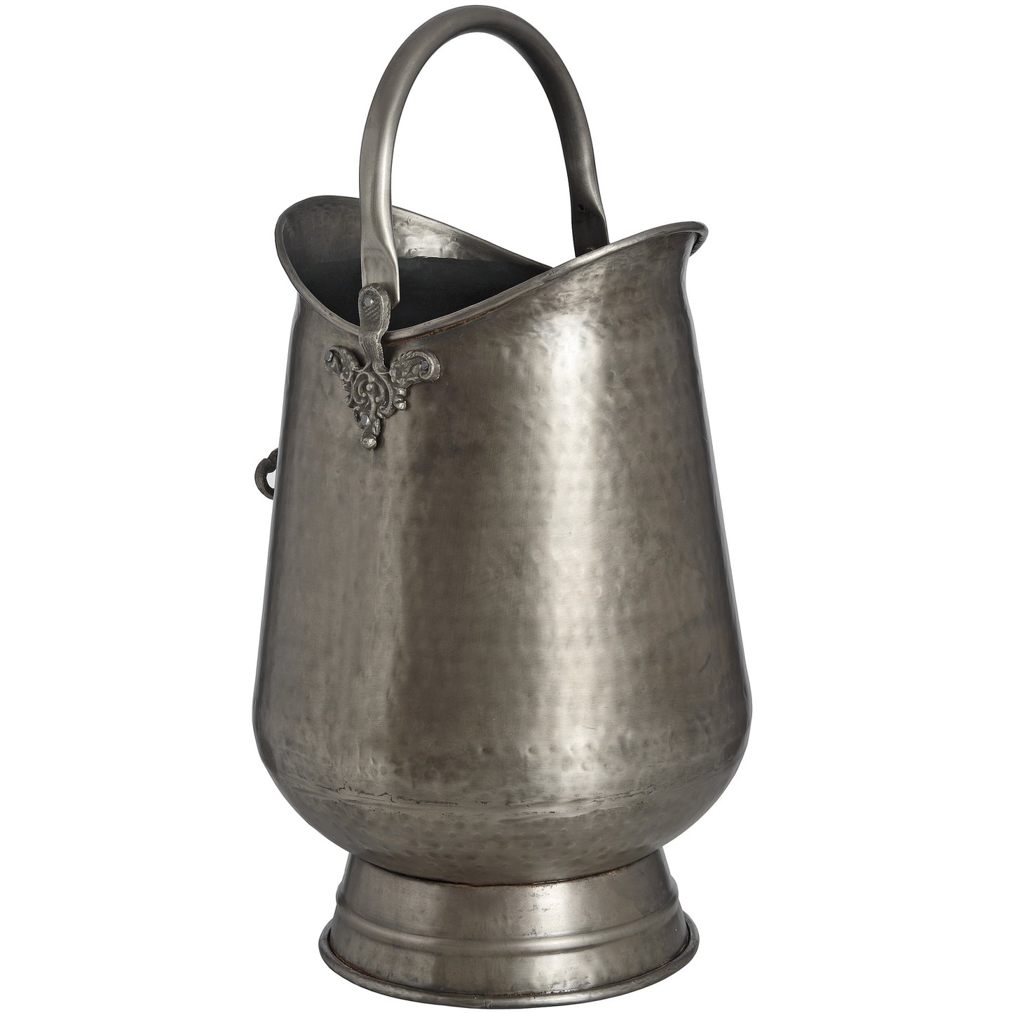 Antique Pewter Coal Bucket - image 3
