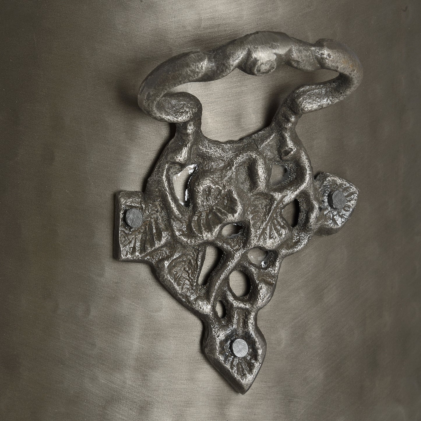 Antique Pewter Coal Bucket - image 4