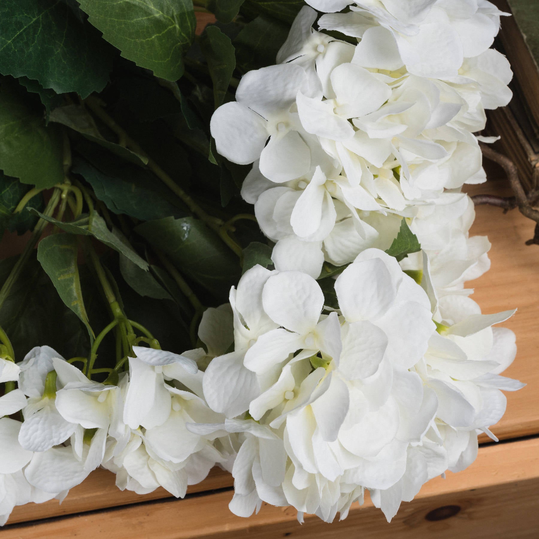 White Hydrangea Bouquet - image 3