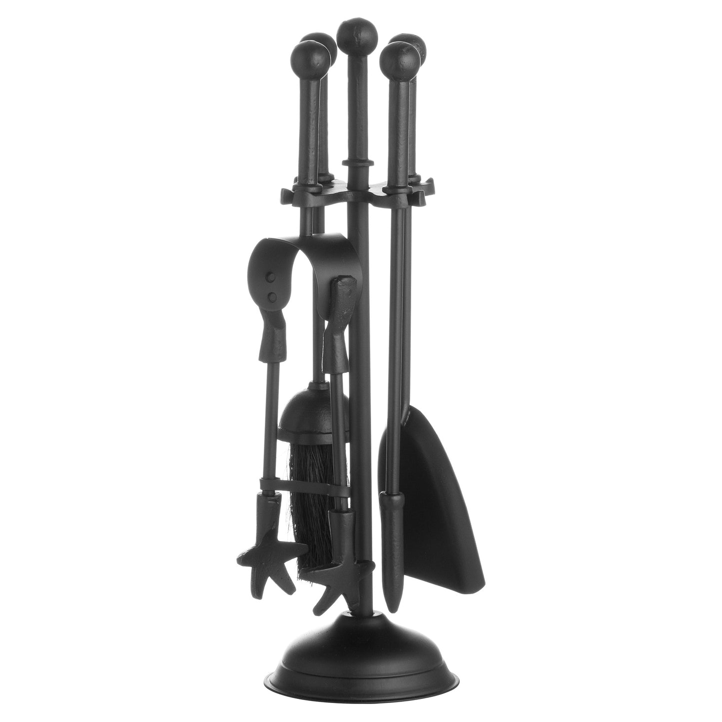 Ball Topped Companion Set In Black - image 2