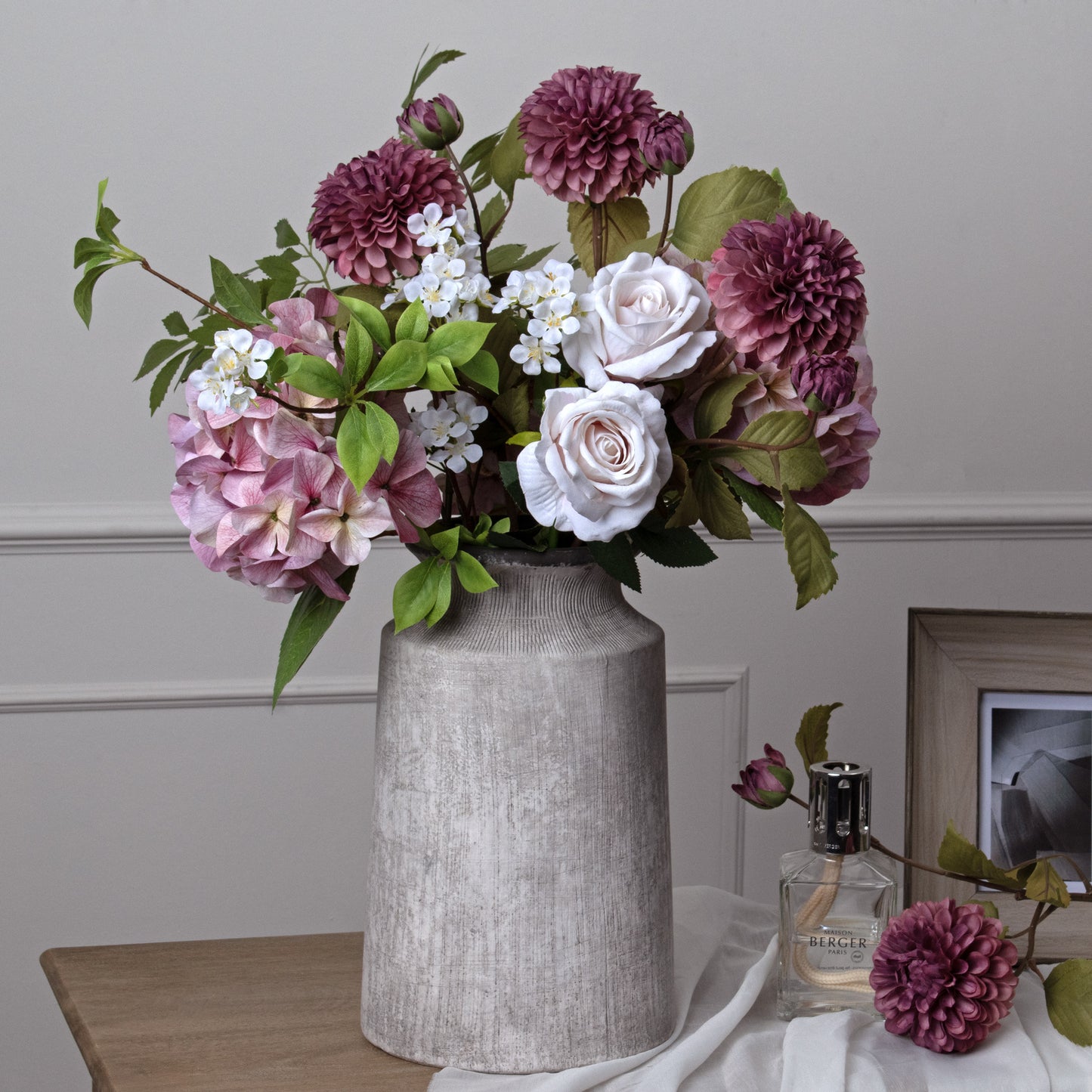 Bloomville Urn Stone Vase - image 4