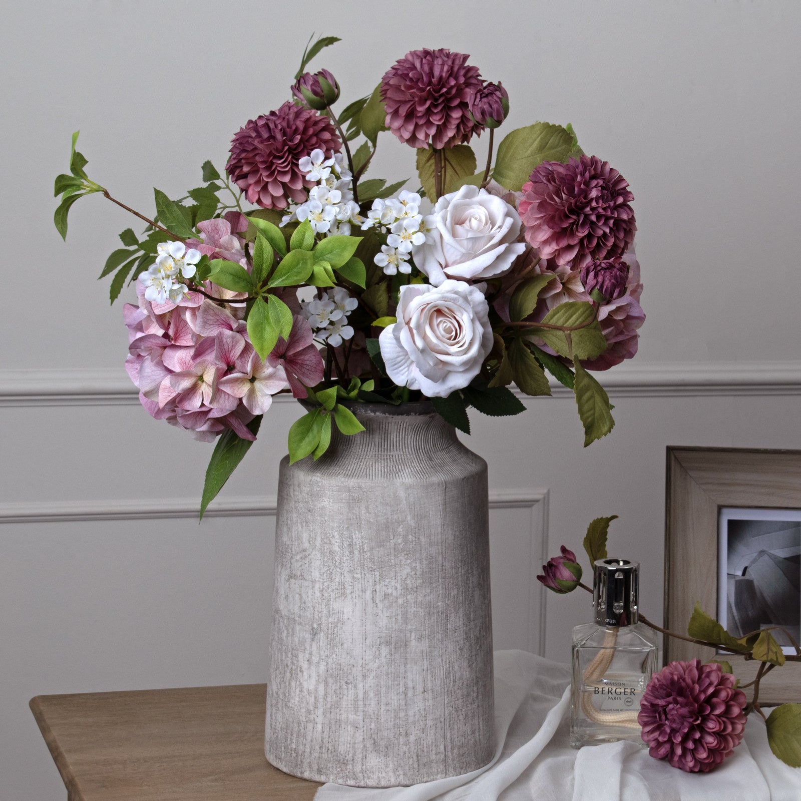 Bloomville Urn Stone Vase - image 4
