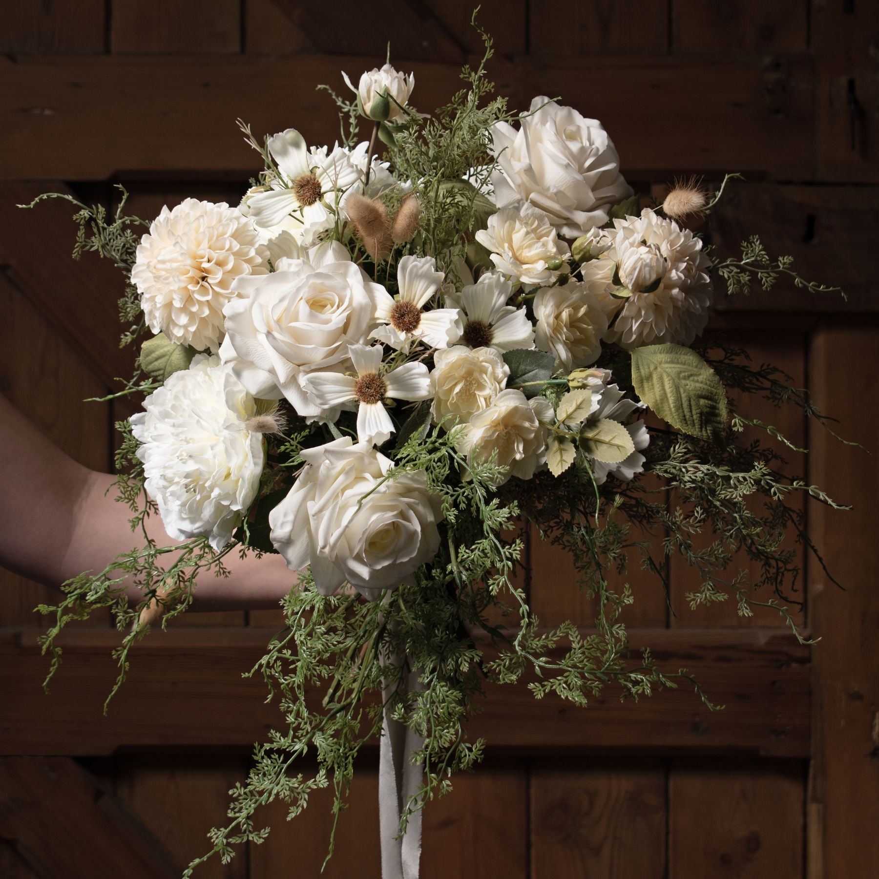 White Dahlia Stem - image 5