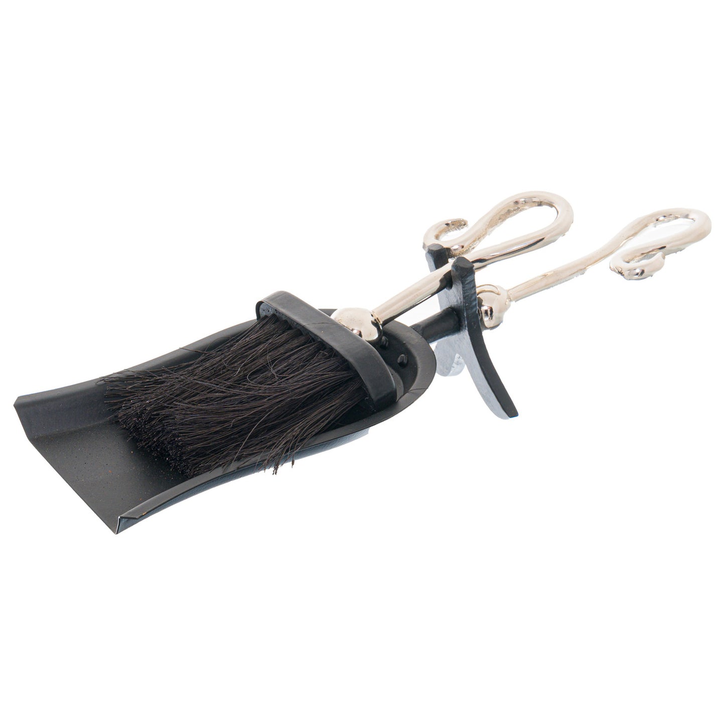 Chrome Crook Handled Hearth Tidy - image 2