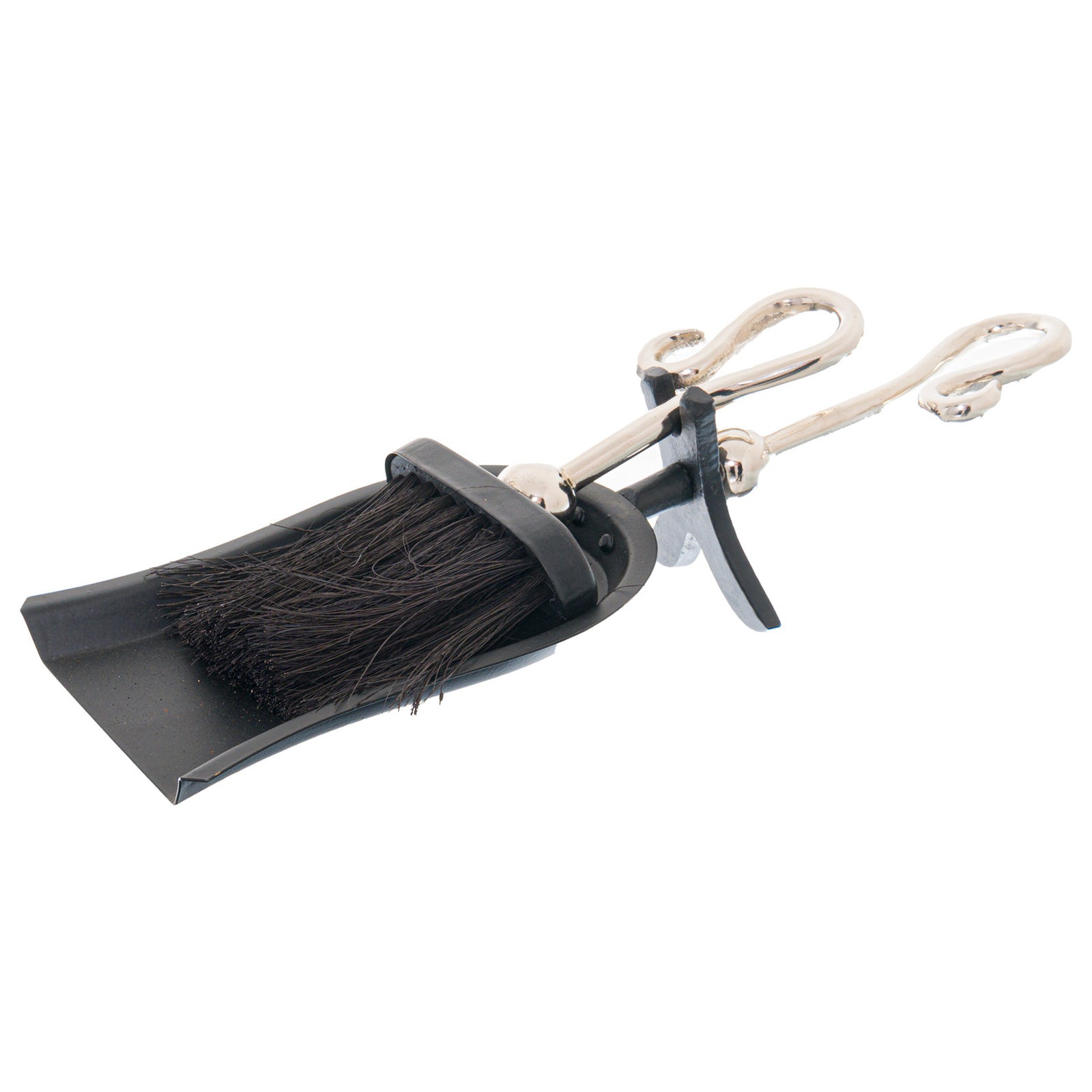 Chrome Crook Handled Hearth Tidy - image 2