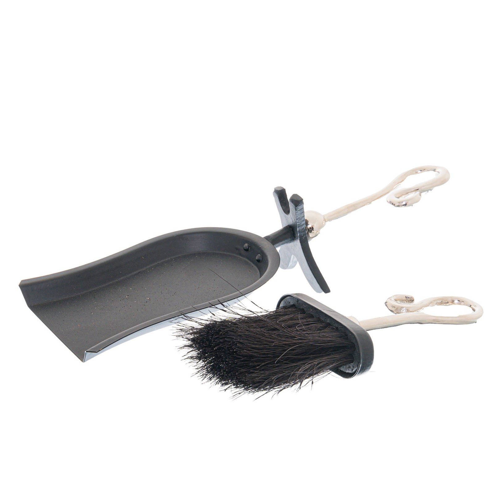 Chrome Crook Handled Hearth Tidy - image 3