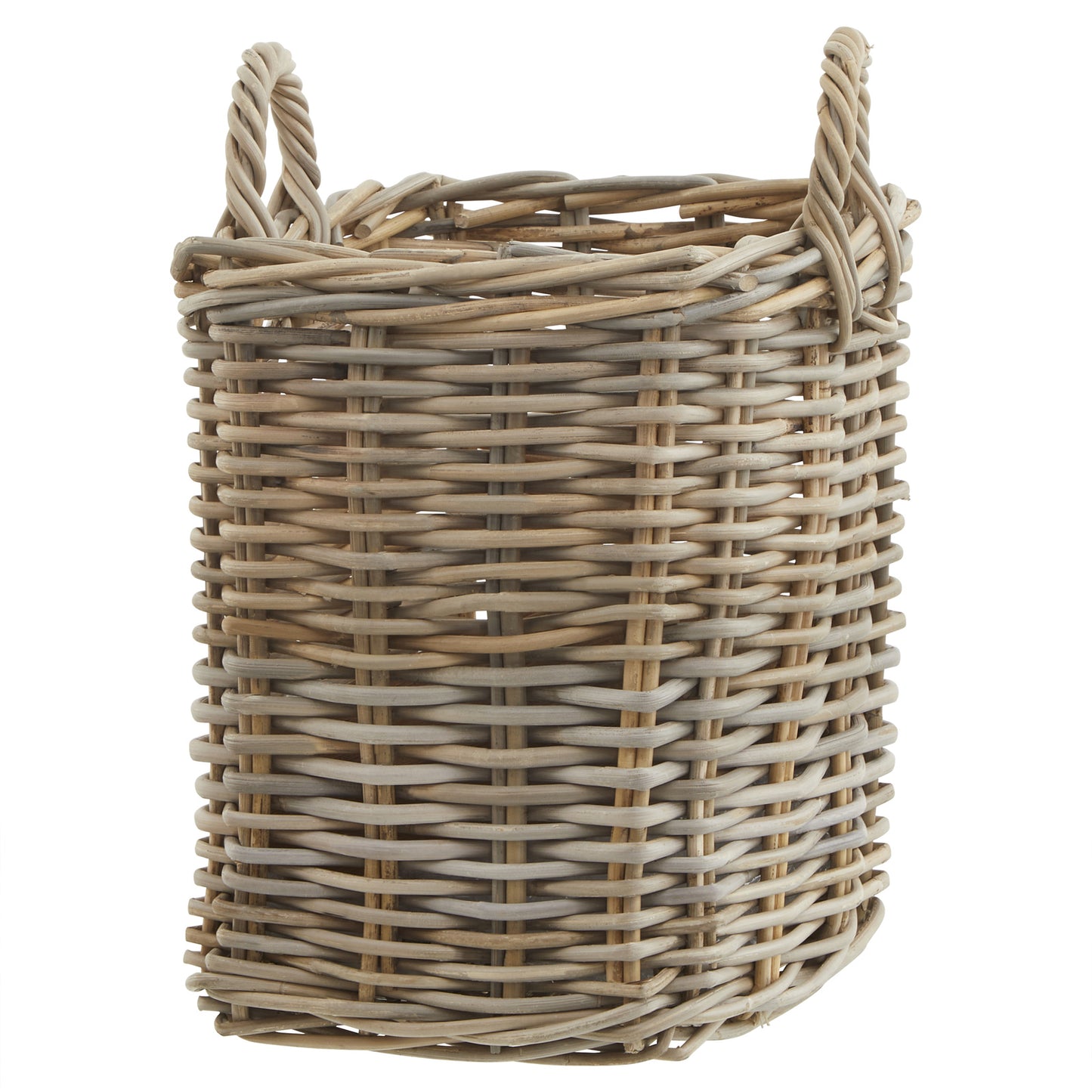 Set of 3 Kubu Rattan Square Storage Baskets - image 4
