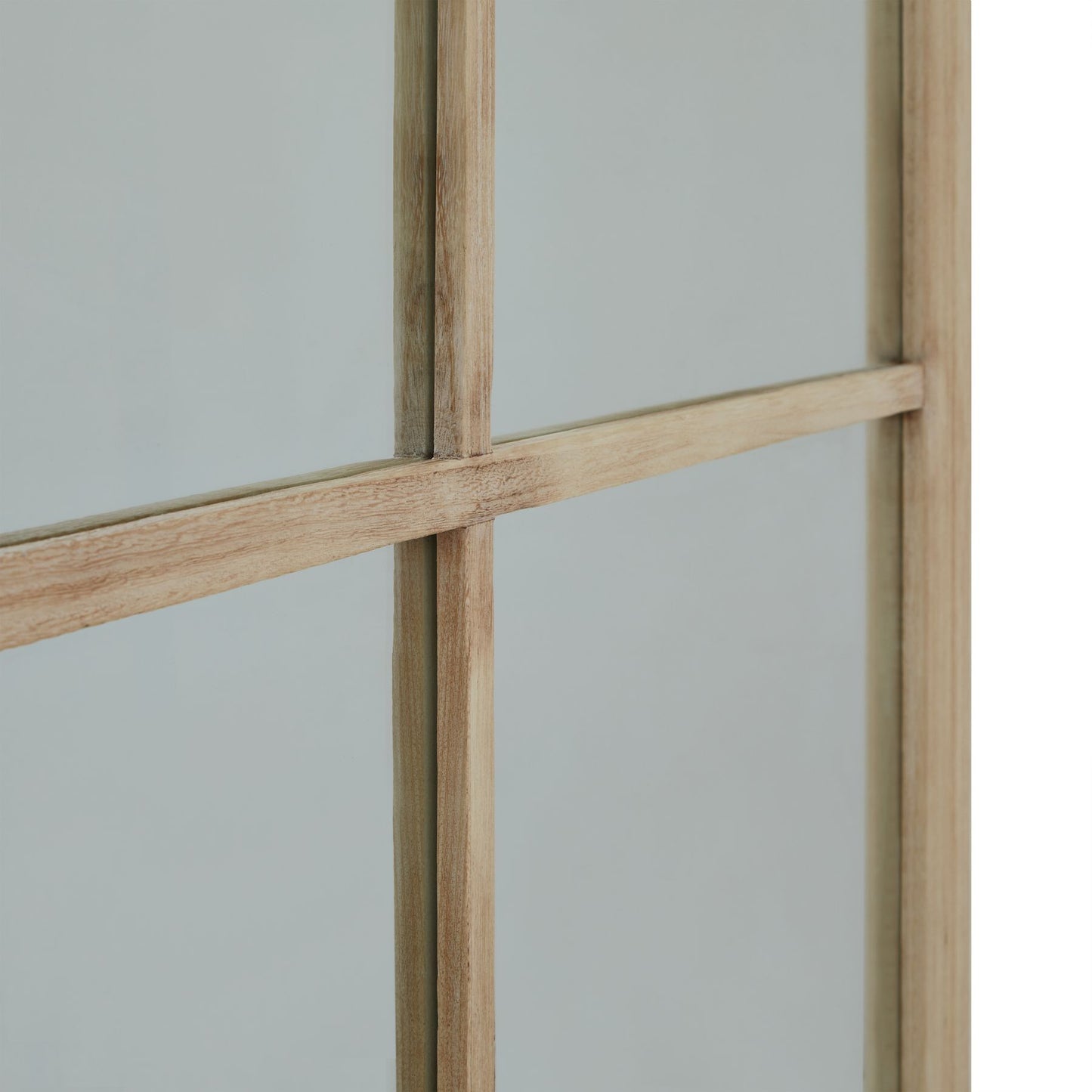 Washed Wood XL Window Mirror - image 3