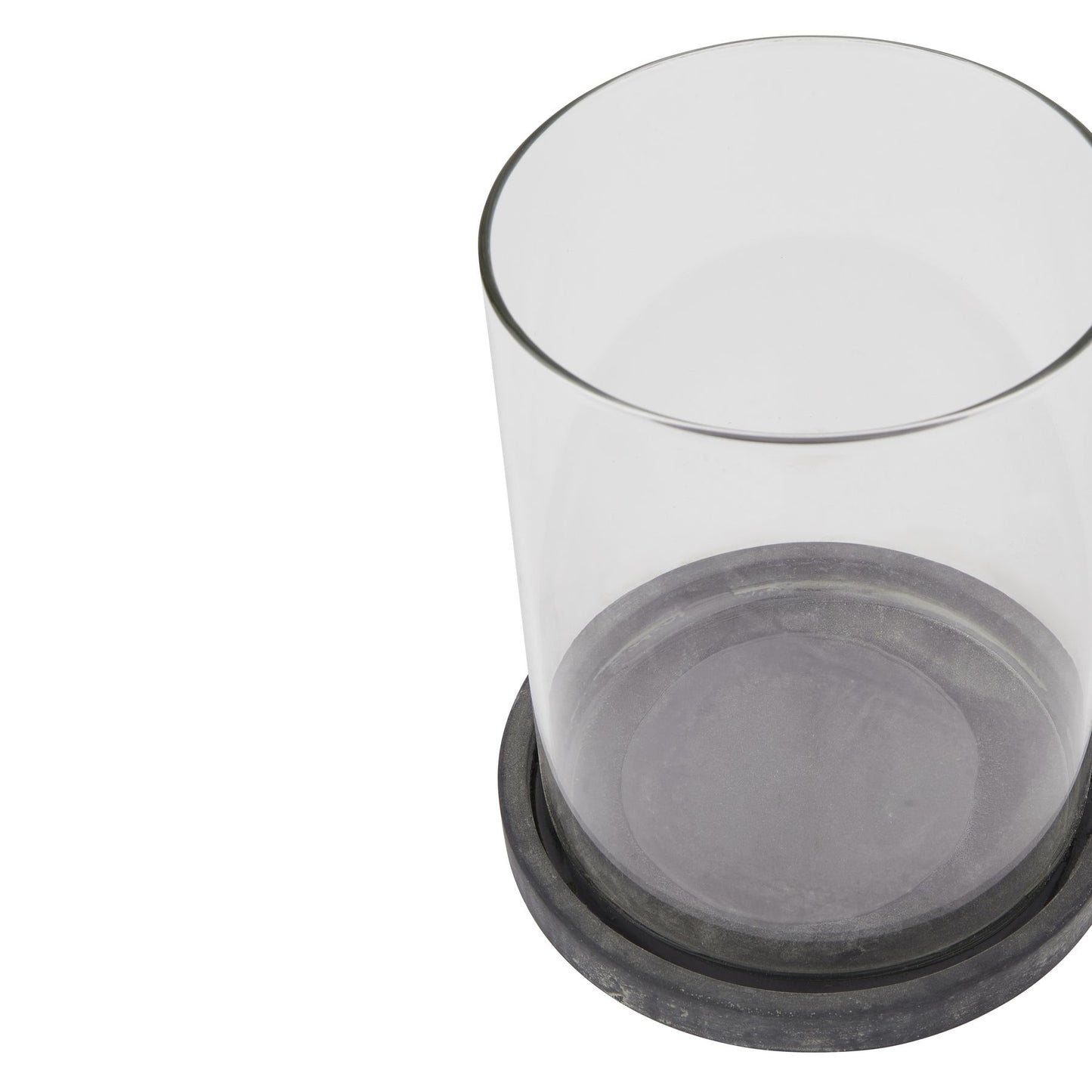 Amalfi Grey Large Hurricane Lantern - image 2