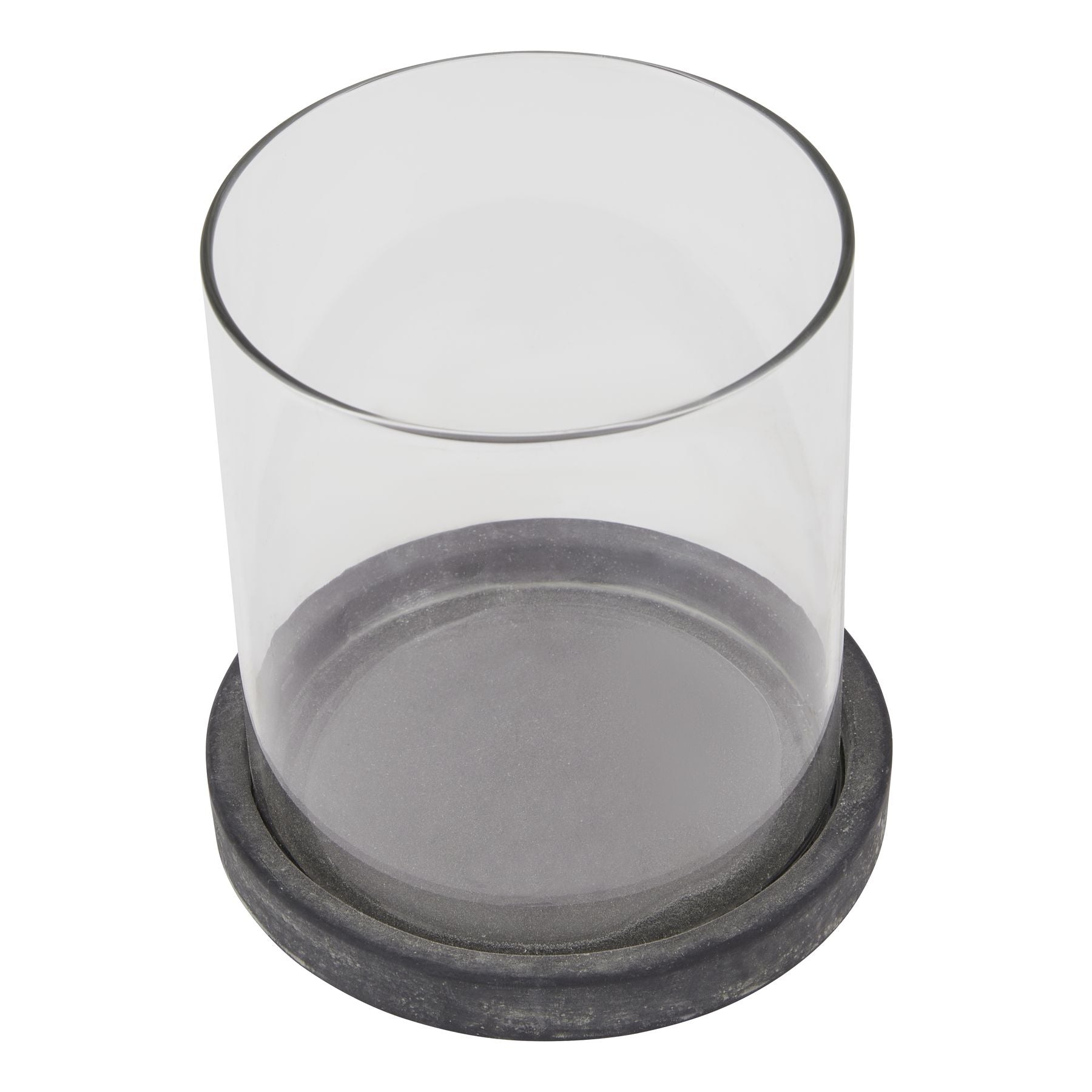Amalfi Grey Hurricane Lantern - image 2