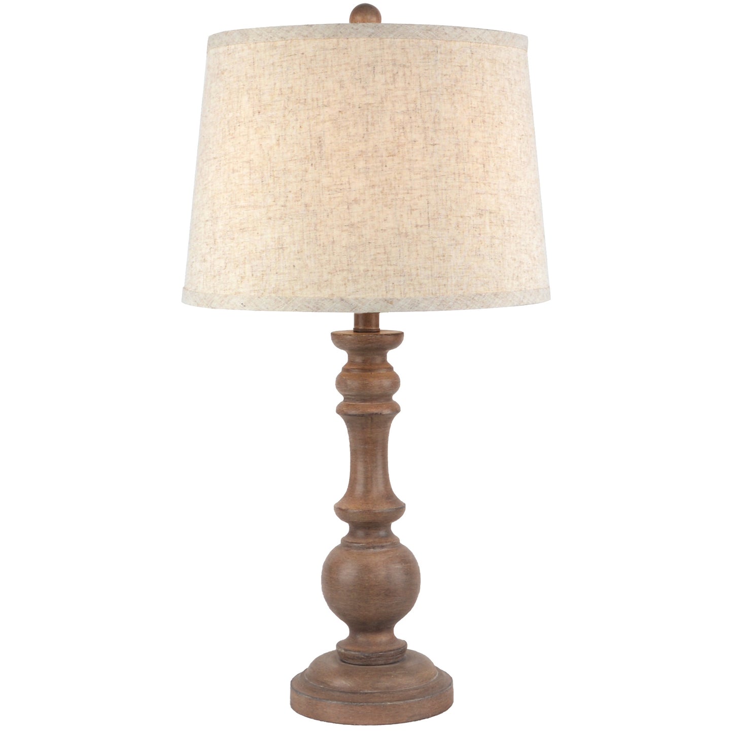 Seraphia Table Lamp With Edged Linen Shade - image 2