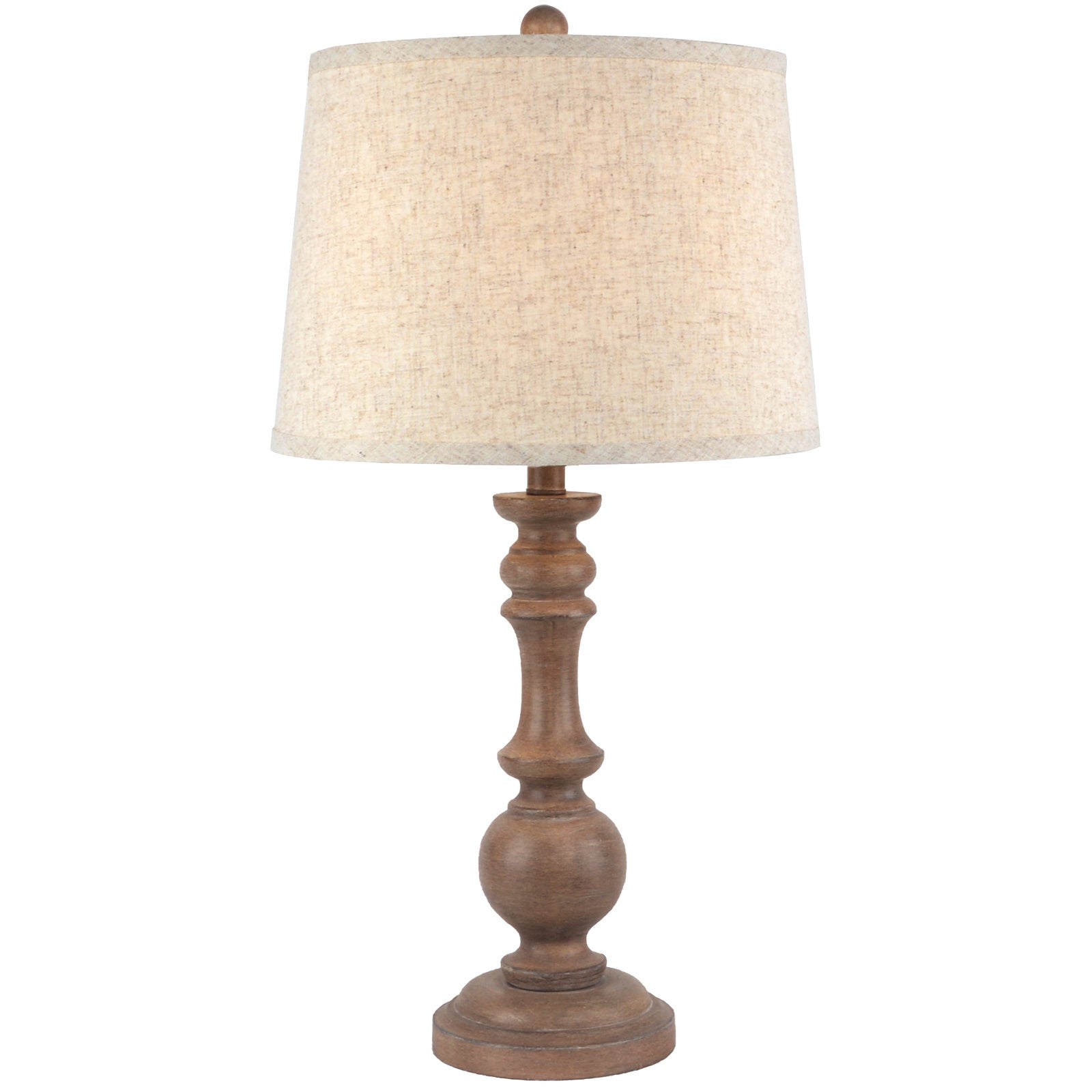 Seraphia Table Lamp With Edged Linen Shade - image 2