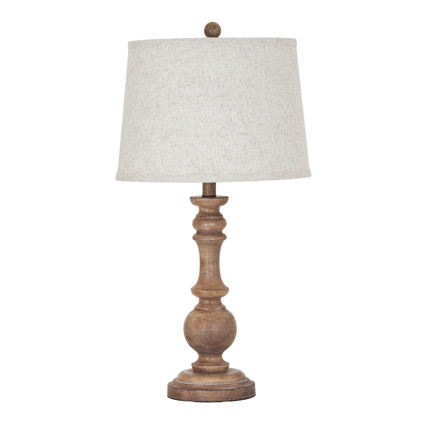 Seraphia Table Lamp With Edged Linen Shade - image 3