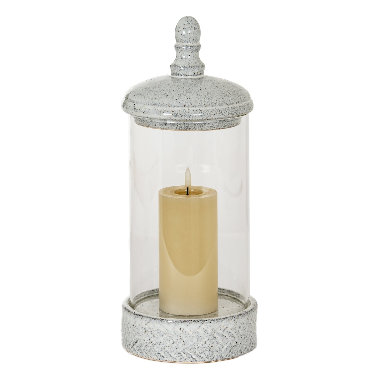 Sona Medium Hurricane Lantern With Lid - image 2