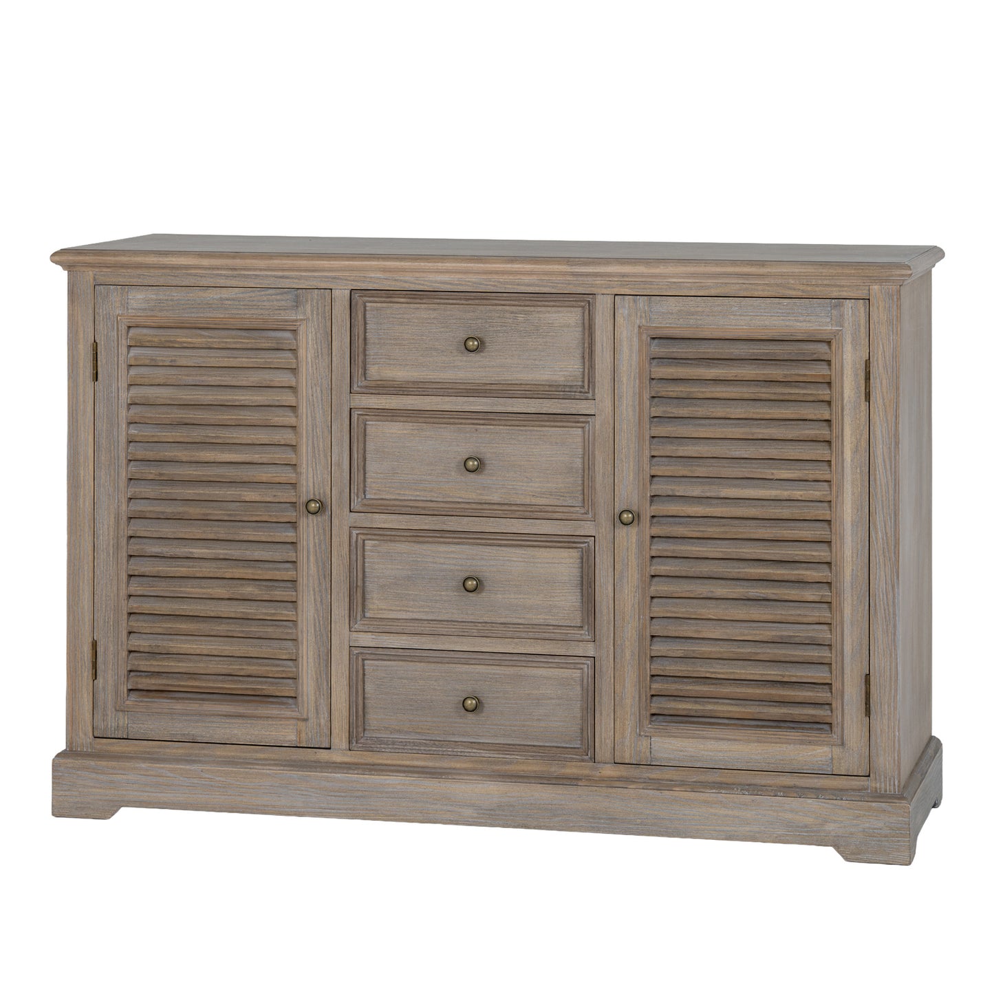 Delphine Collection 2 Door 4 Drawer Large Dresser Base - image 3