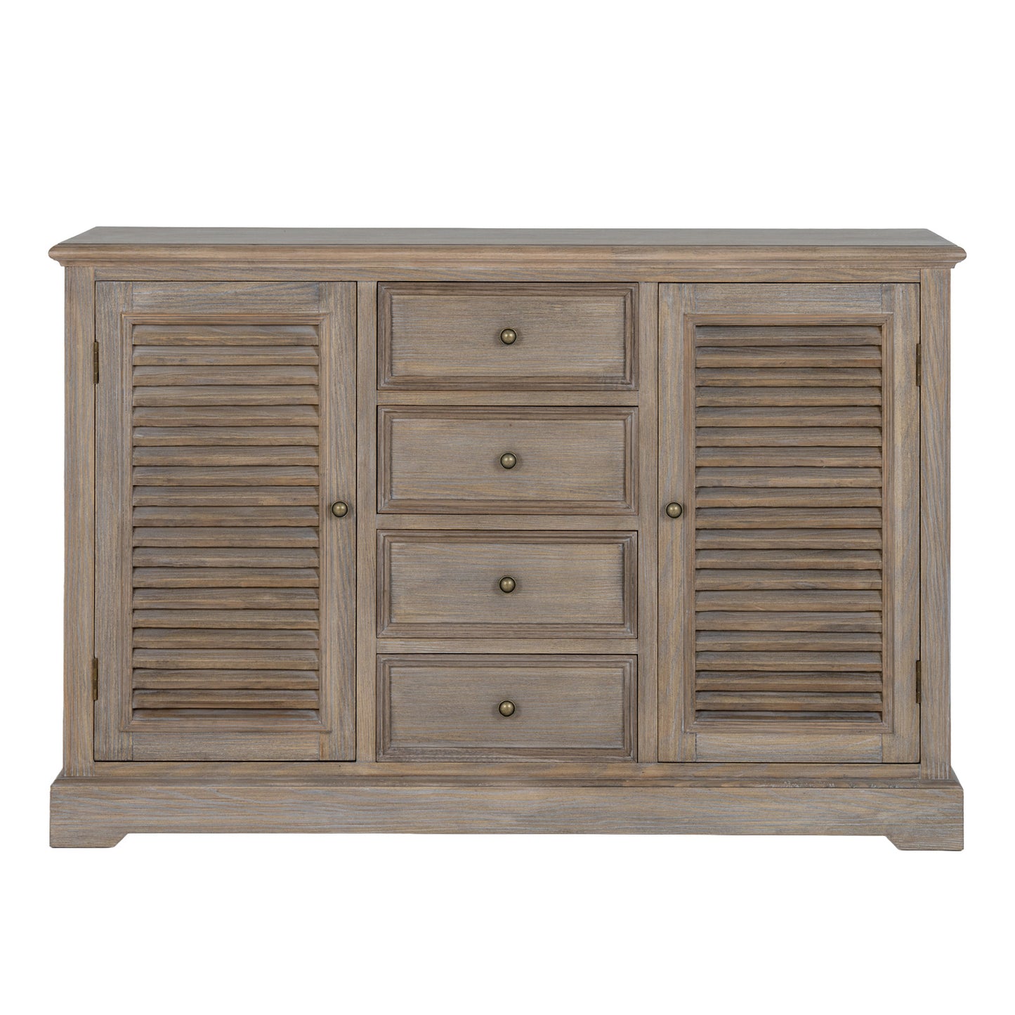 Delphine Collection 2 Door 4 Drawer Large Dresser Base - image 4