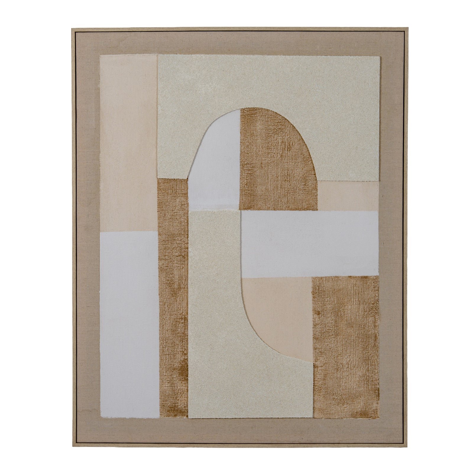 Portina Linen Textured Canvas in Frame - image 2