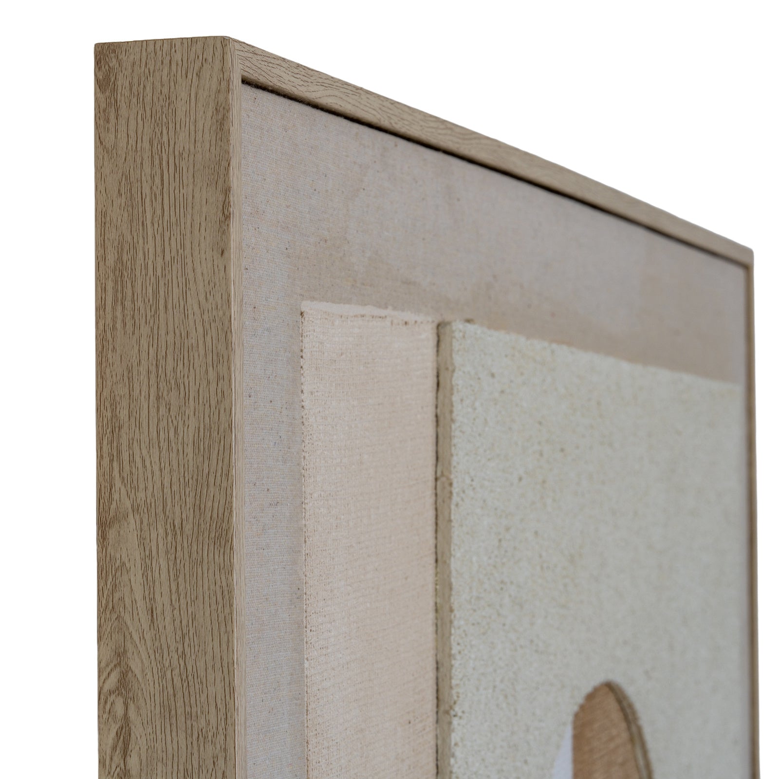 Portina Linen Textured Canvas in Frame - image 5