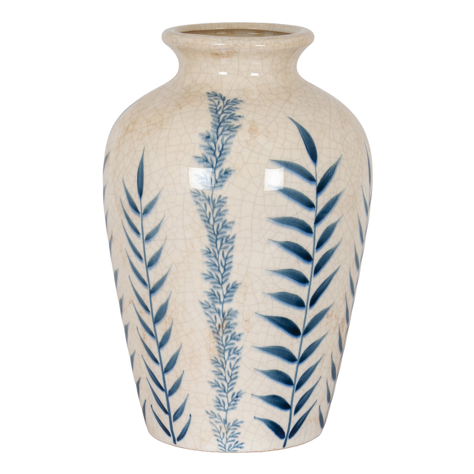 Classic Blue Flora Juniper Vase - image 2